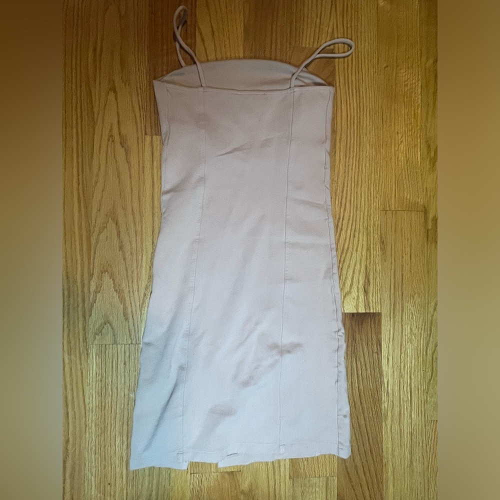 Bodycon Cami Mini Dress Light Pink